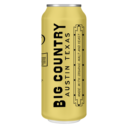 Big Country Tex Mex Lager 19.2oz