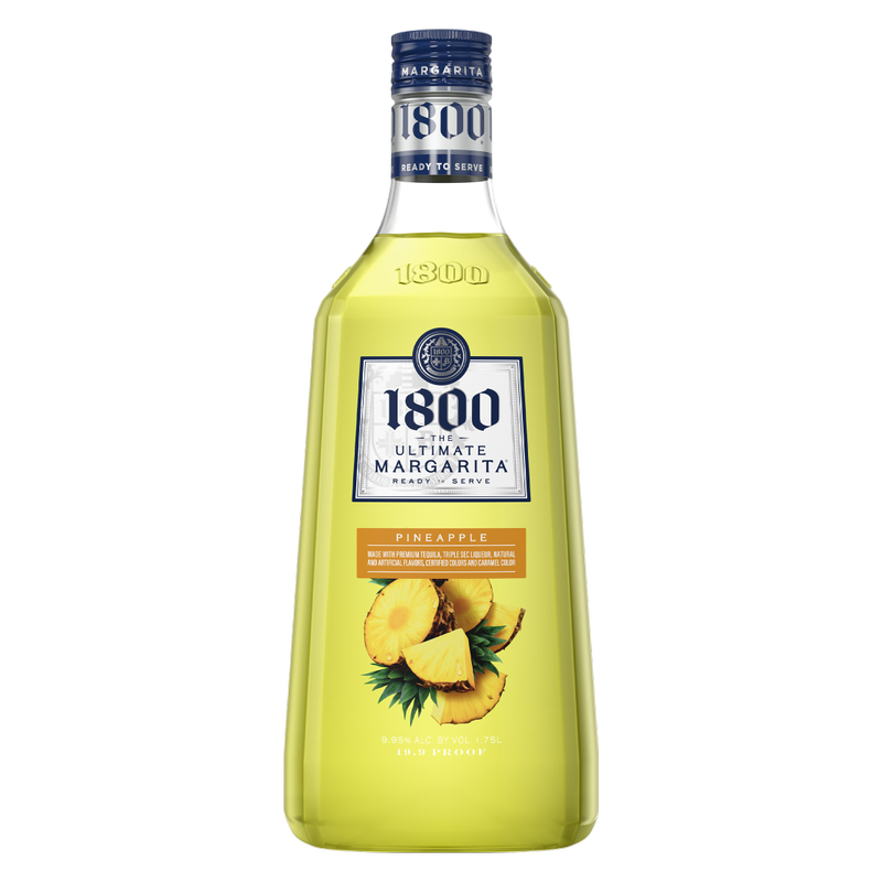 1800 The Ultimate Margarita Pineapple Ready to Drink Cocktail 1.75L 9.95% ABV