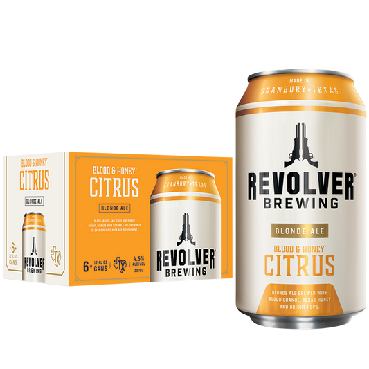 Revolver Blood & Honey Citrus Blonde 6pk 12oz Can 4.5% ABV