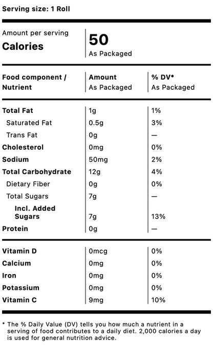 Fruit Roll-Ups Blastin' Berry Fruit Snacks 0.5oz