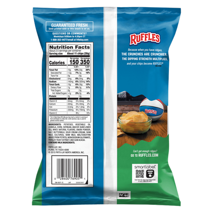 Ruffles Sour Cream & Onion 2.25oz