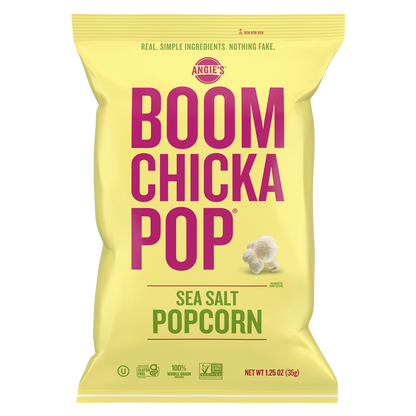 Angie's Boomchickapop Sea Salt Popcorn 1.25oz
