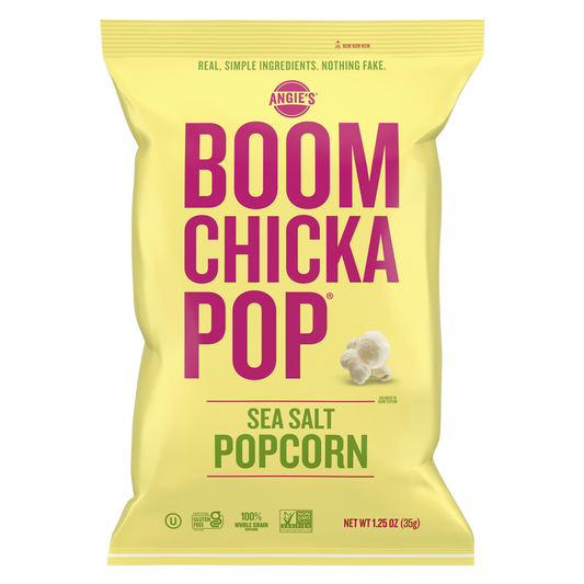 Angie's Boomchickapop Sea Salt Popcorn 1.25oz