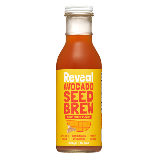 Reveal Avocado Seed Brew Mango Ginger 12oz Btl
