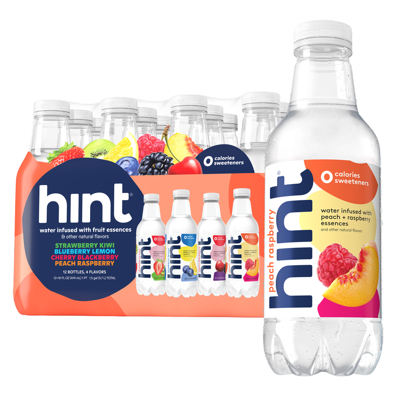 Hint Smashup Variety Pack 12pk 16oz Btl