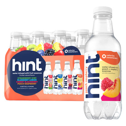Hint Smashup Variety Pack 12pk 16oz Btl