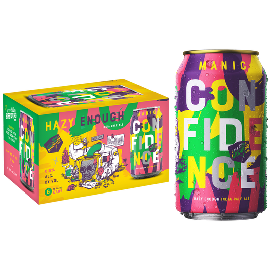 Deep Ellum Manic Confidence 6pk 12oz can 6.5% ABV