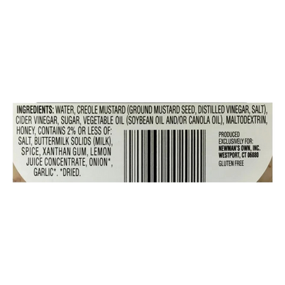 Newman's Own Honey Mustard, 16oz .