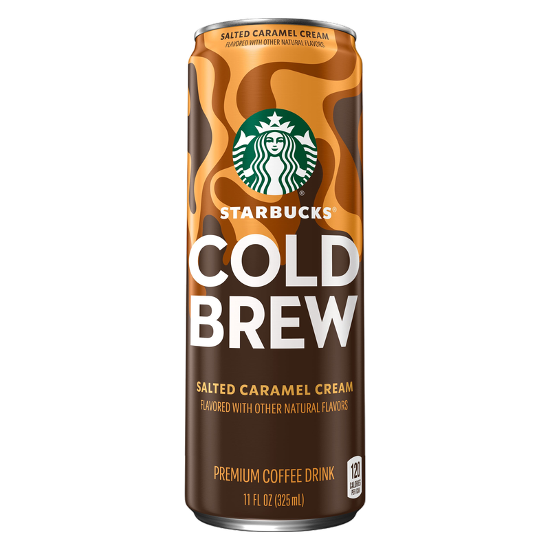 Starbucks Salted Caramel Cream Cold Brew 11oz Can