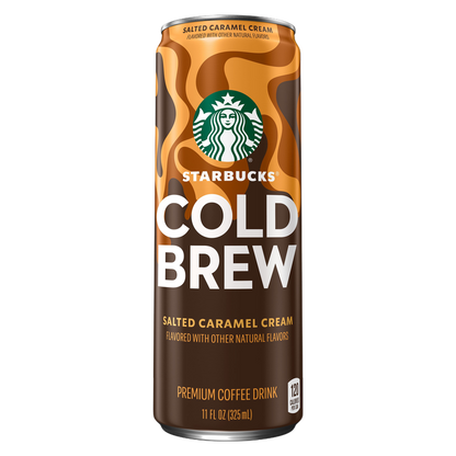 Starbucks Salted Caramel Cream Cold Brew 11oz Can