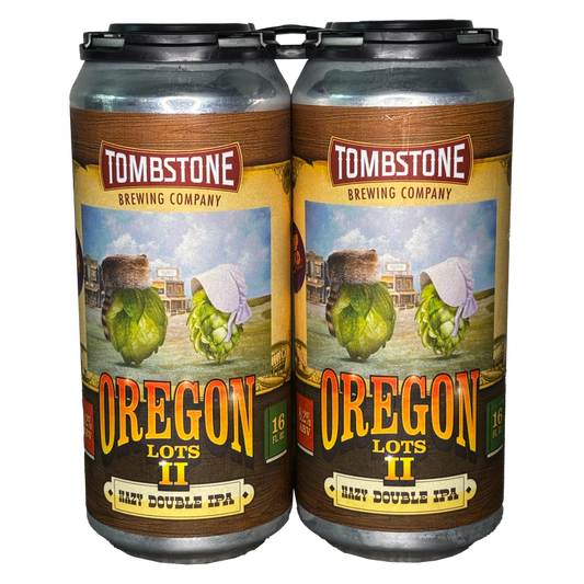 Tombstone Brewing Oregon Lots II Hazy DIPA 4pk 16oz Can