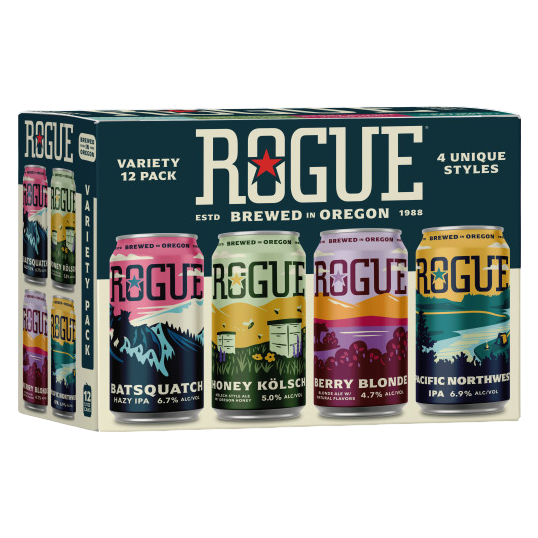 Rogue Variety Pack 12pk 12oz Can