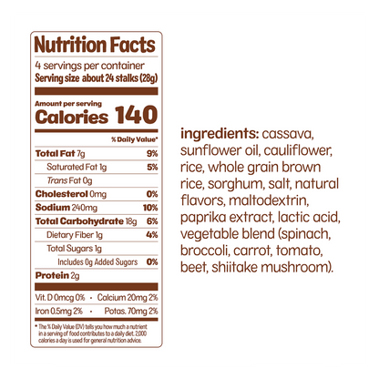 From the Ground Up Cheddar Cauliflower Stalks 4oz