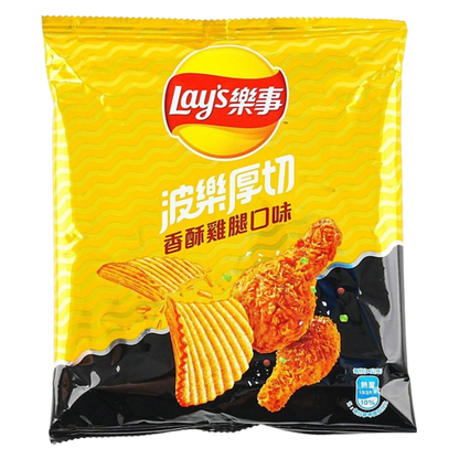 Lay's Crispy Chicken Leg Potato Chips, 1.19 oz