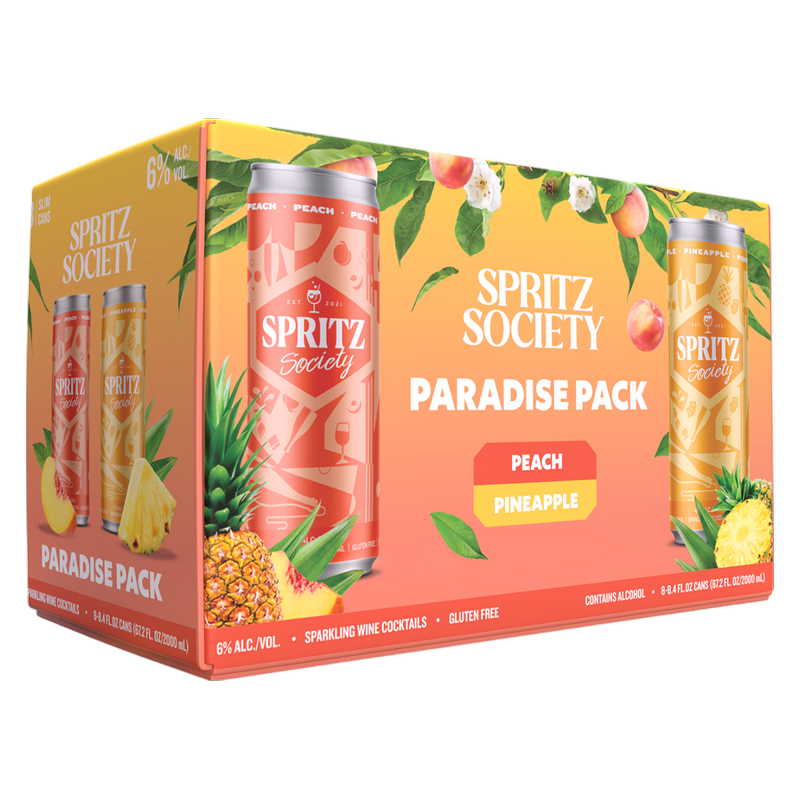 Spritz Society Paradise 8pk 8.4oz Can 6.0% ABV
