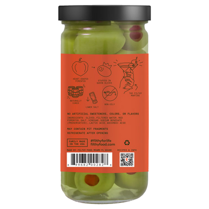 Filthy Pimento Stuffed Olives 8oz