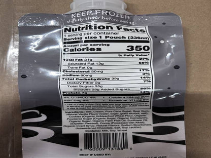 RoseBud Cookies 'n Cream Soft Serve Pouch 8oz