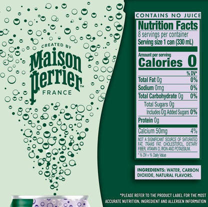 Maison Perrier Sparkling Forever Blackberry 8pk 11.15oz Can