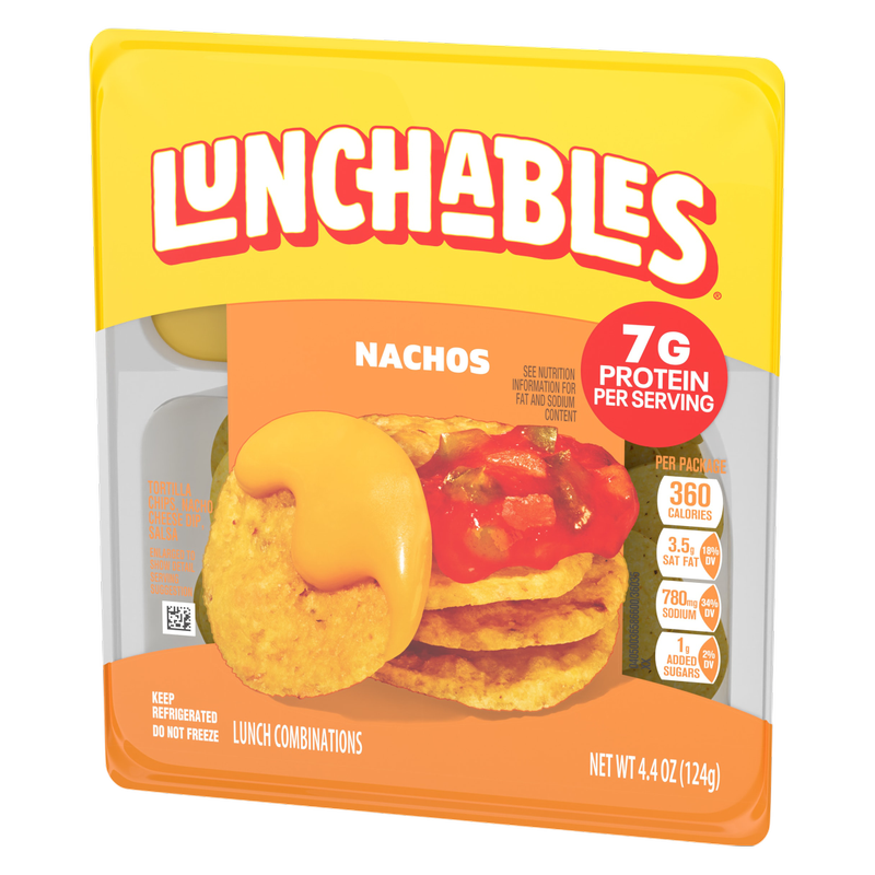 Lunchables Nachos with Cheese Dip and Salsa - 4.4oz