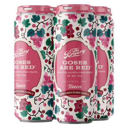 The Bruery Goses Are Red 4pk 16oz Can