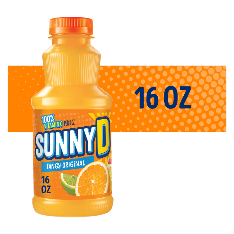 Sunny D Tangy Original 16oz Btl
