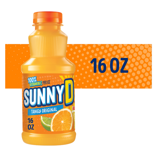 Sunny D Tangy Original 16oz Btl