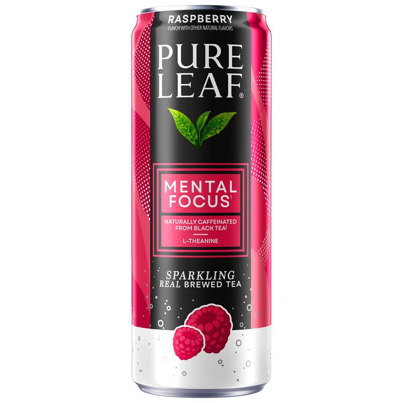 Pure Leaf Mental Focus Brewed Tea Raspberry 12oz Btl