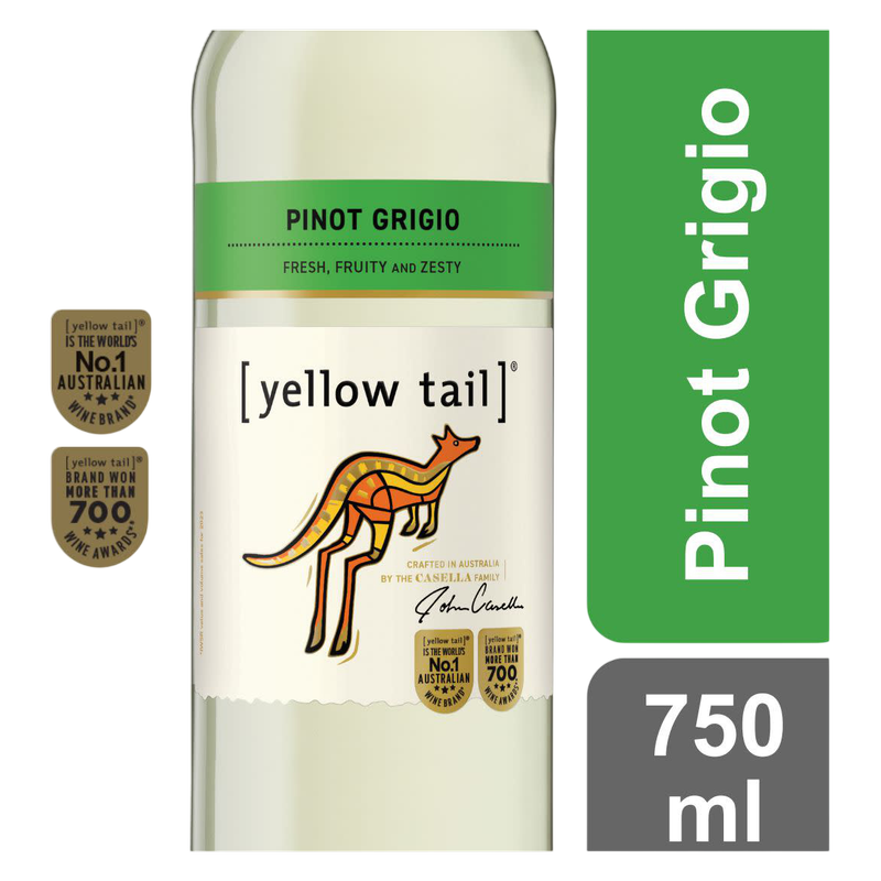 Yellow Tail Pinot Grigio 750ml