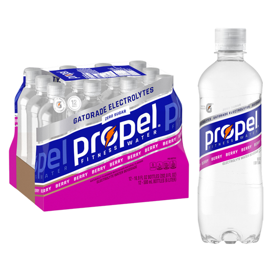 Propel Zero Sugar Berry 12pk 16.9oz Btl
