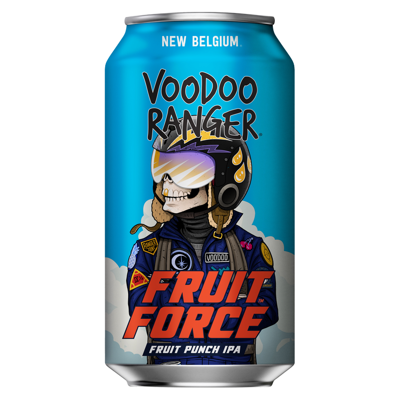 New Belgium Voodoo Ranger Fruit Force IPA 6pk 12oz Can 9.5% ABV
