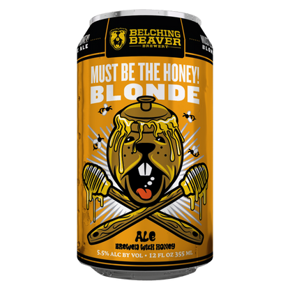 Belching Beaver Me So Honey Ale 6pk 12oz Can 5.5% ABV