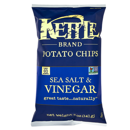 Kettle Brand Sea Salt & Vinegar Potato Chips 5oz