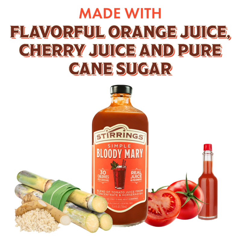 Stirrings Bloody Mary Mix 750ml Btl