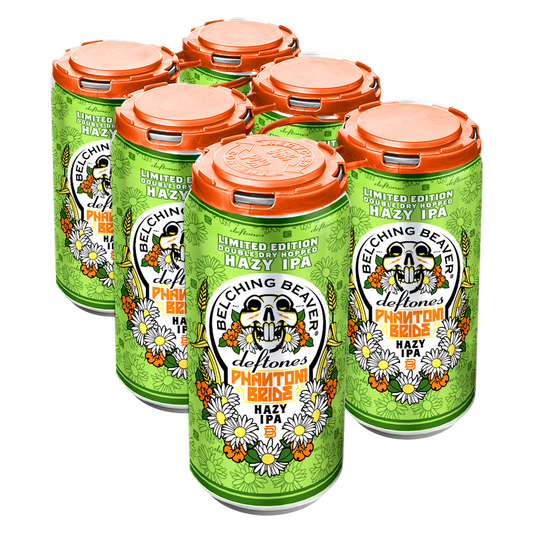 Belching Beaver Brewery & Deftones Phantom Bride Hazy IPA 6pk 16oz