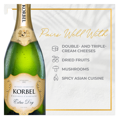 Korbel Extra Dry California Champagne 750ml