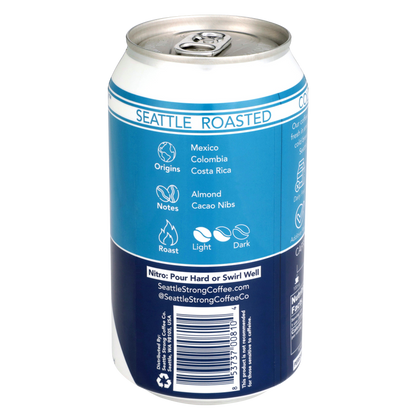 Seattles Best Classic Nitro Cold Brew Coffee 12oz Can