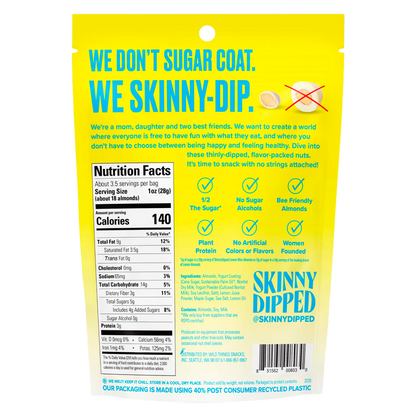 SkinnyDipped Yogurt Lemon Bliss Almonds, 3.5oz