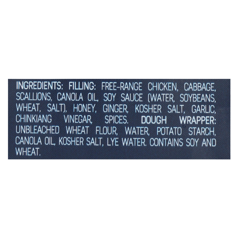 Laoban Dumplings Ginger Chicken Frozen Dumplings 8oz