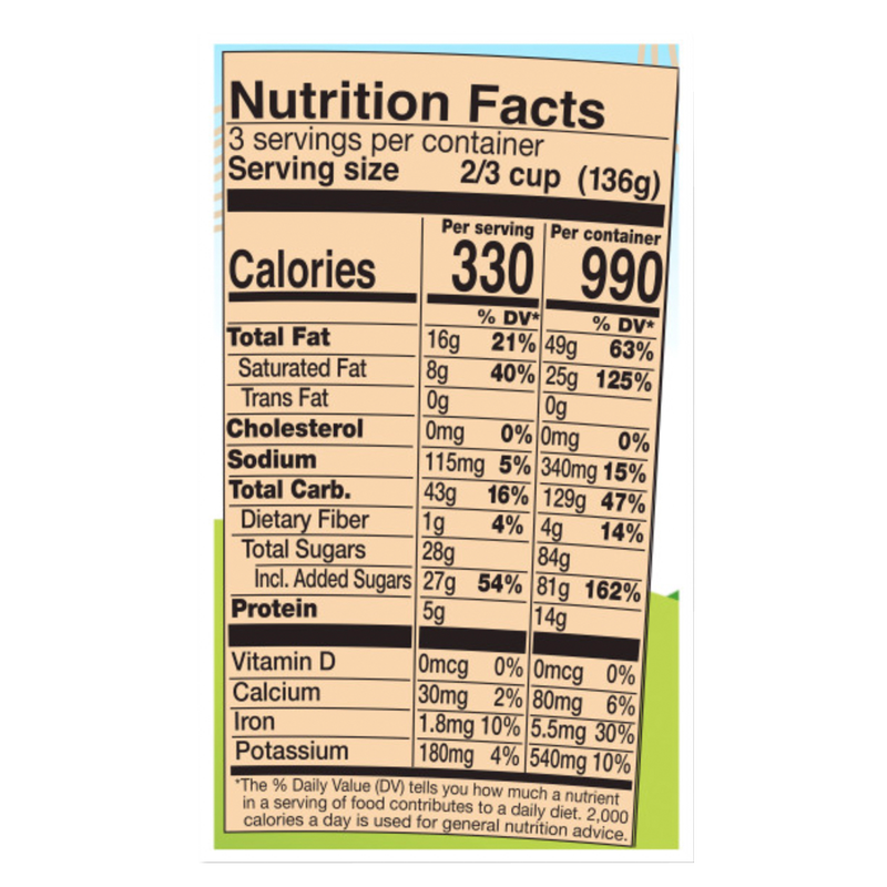 Ben & Jerry's Non-Dairy Peanut Butter Half Baked Pint