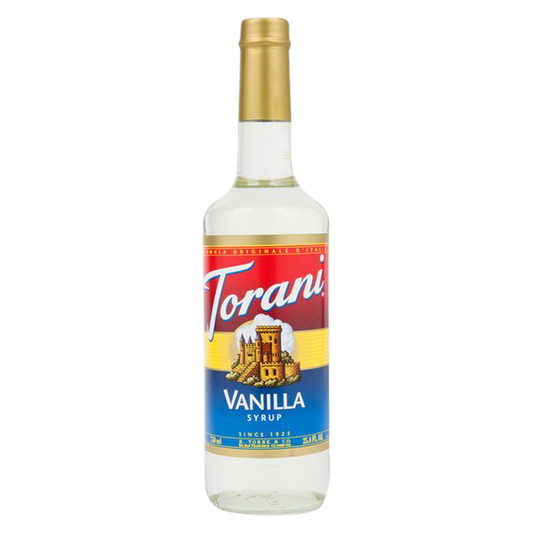 Torani Vanilla Syrup 750mL Btl