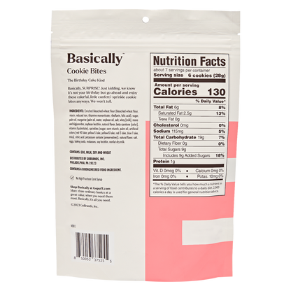 Basically Birthday Cake Cookie Bites