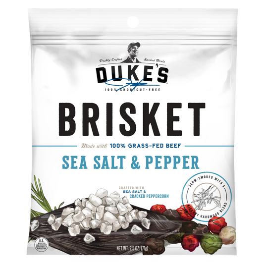 Duke's Traditional Sea Salt And Peppercorn Beef Steak Stripe 2.5oz