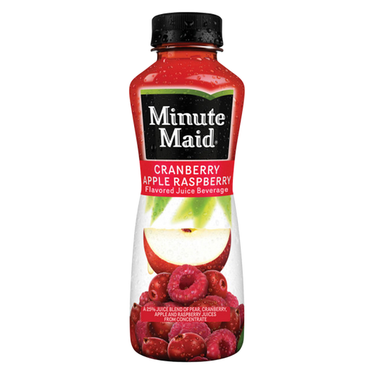 Minute Maid Cranberry Apple Raspberry Juice 12oz Btl