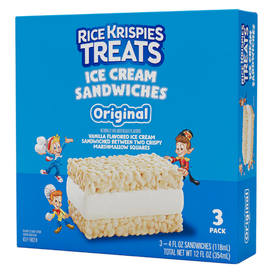 Kellogg's Rice Krispies Treats Original Ice Cream Sandwiches