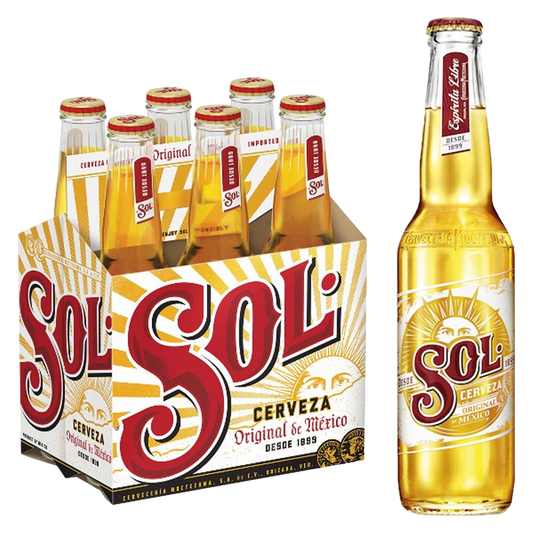 Sol 6pk 12oz Btl 4.5% ABV