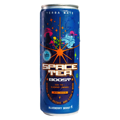 Space Tea Blueberry Boost 12oz Can