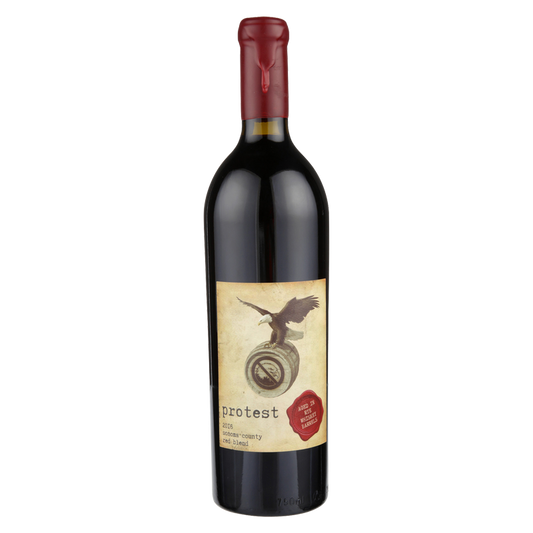 Protest Red Blend aged in Rye Whiskey Barrels 750ml