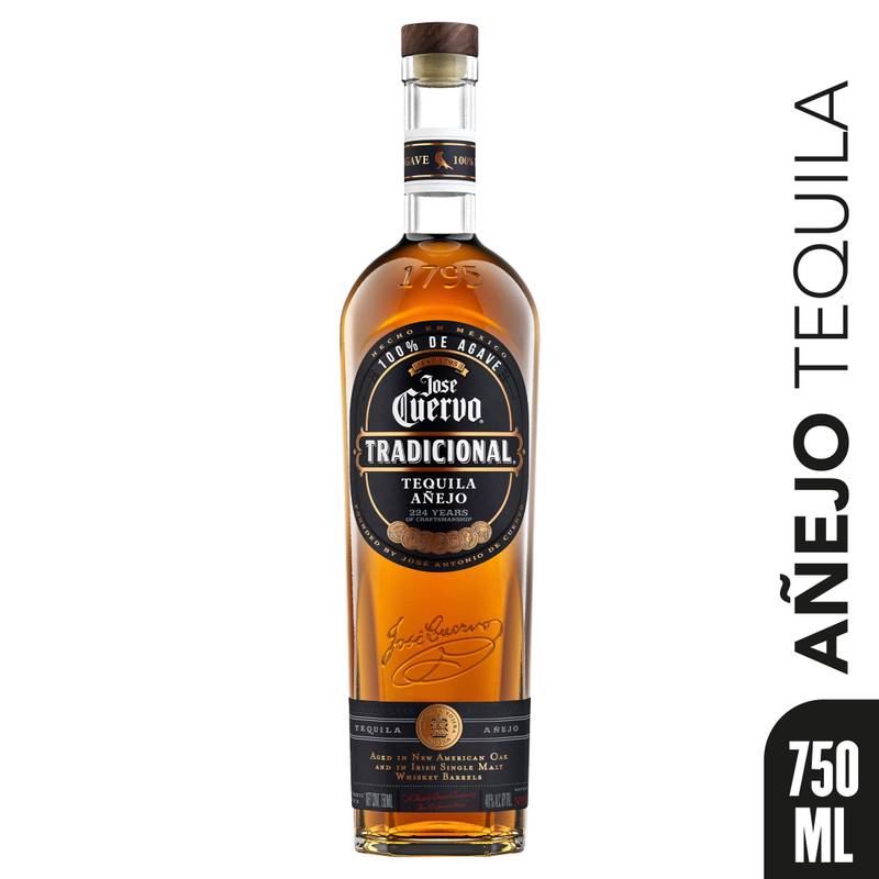 Jose Cuervo Tradicional Añejo Tequila 750ml (80 Proof)