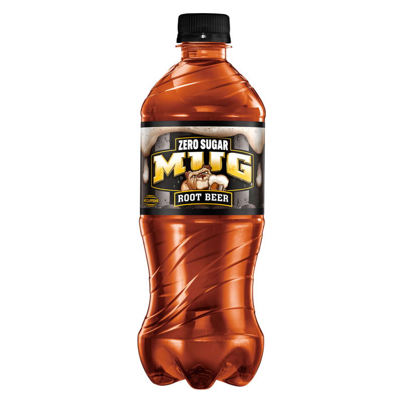 Mug Zero Sugar Soda Root Beer 20oz Btl