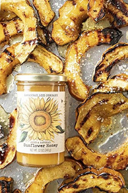 Savannah Bee Company Sunflower Honey 3oz Mini Jar